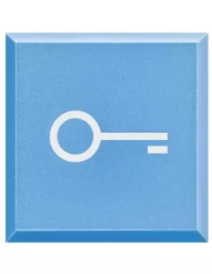 Bticino Axolute - Altavoz azul con tecla H4920LF